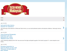 Tablet Screenshot of malaysia-tech-news.com